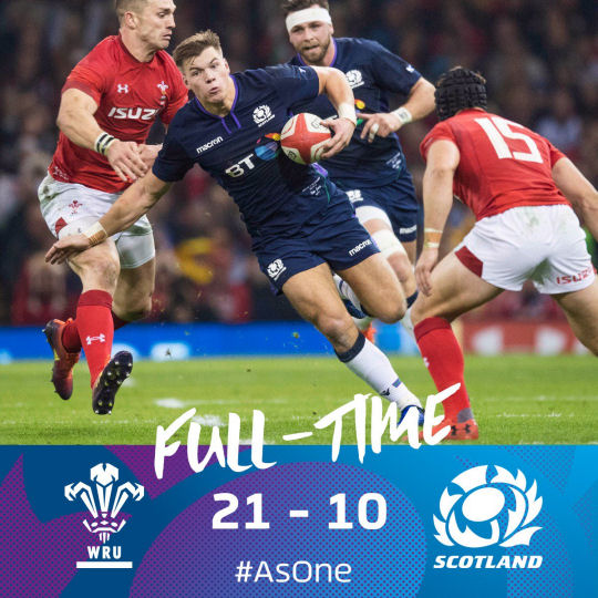 Wales v Scotland FT